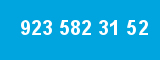 923 582 31 52 923 582 31 52
